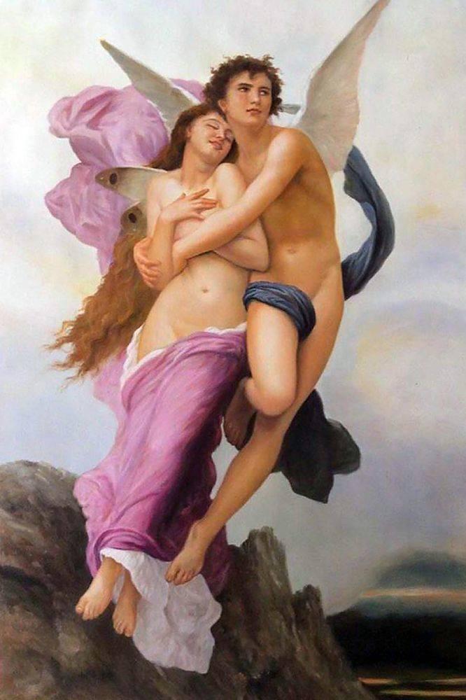 William-Adolphe Bouguereau, The Abduction of Psyche, 1895