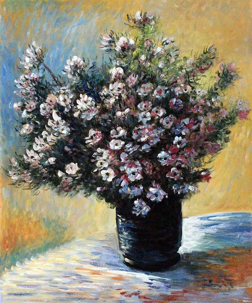 monet flower painting