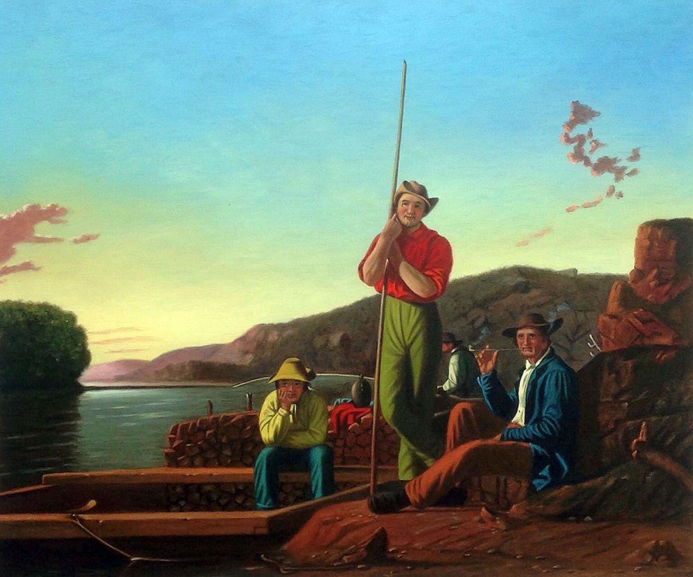The Wood-Boat, 1850