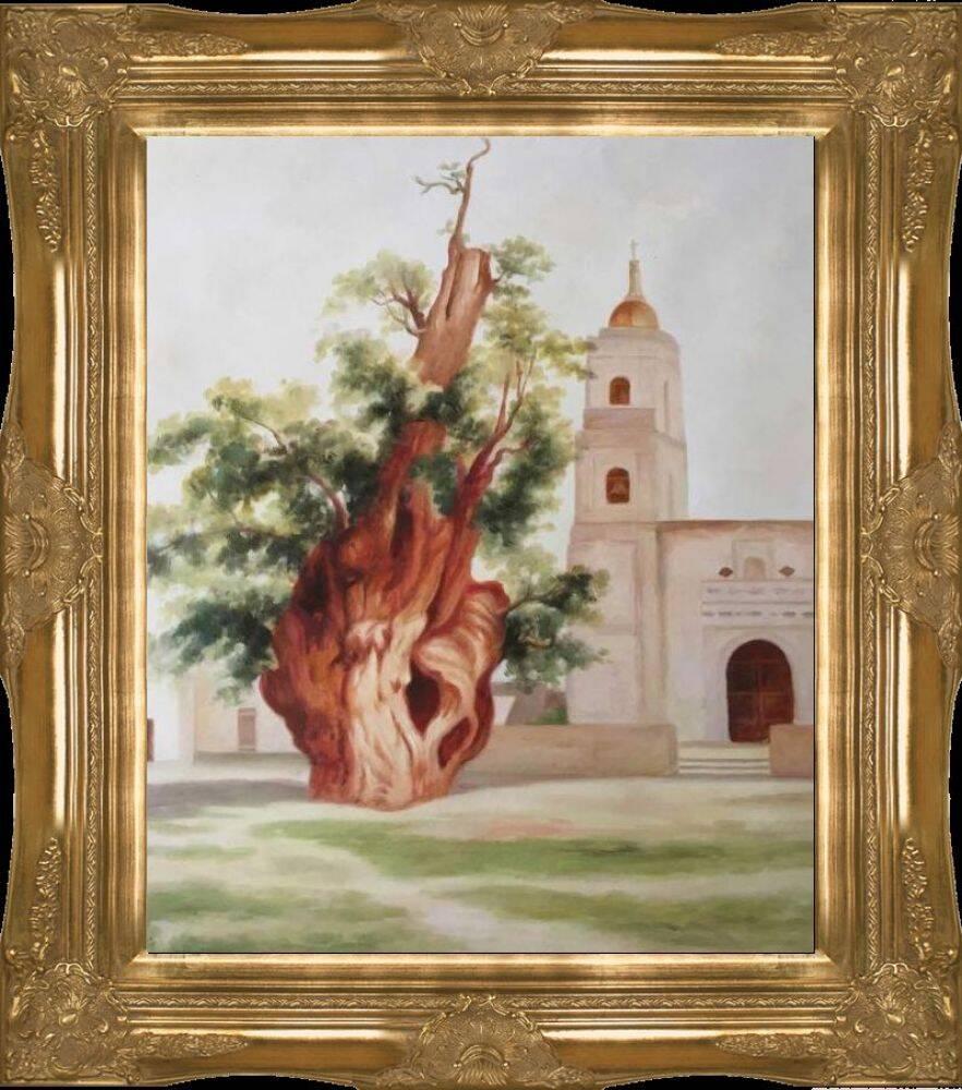 Tree of the Night of Sorrows with Victorian Gold Frame - Victorian Gold ...