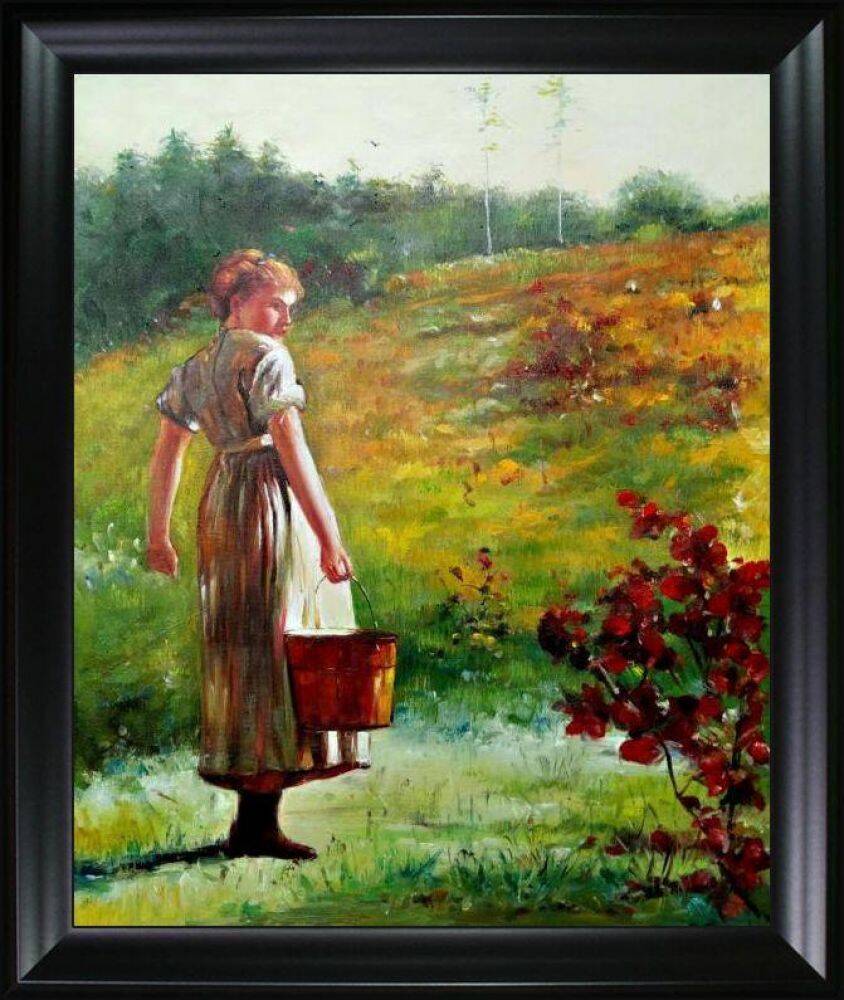 Returning From The Spring Preframed Black Matte Frame 20"X24"